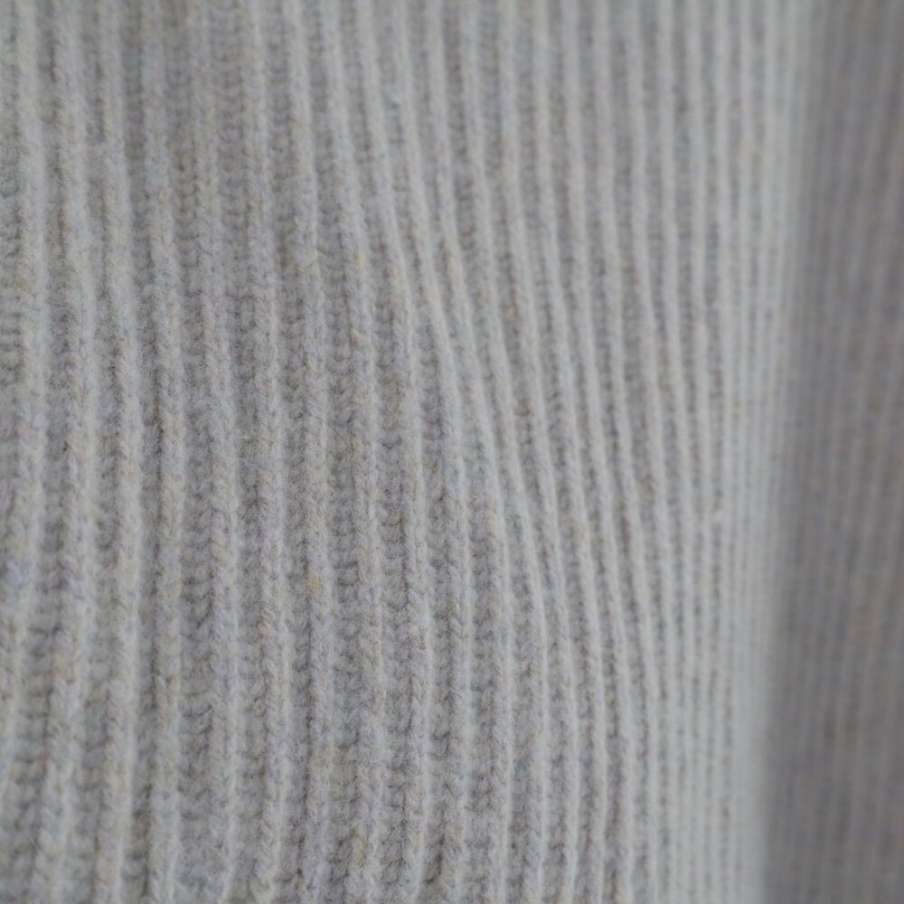 Faherty Heather Gray Turtleneck Sweater - image 4